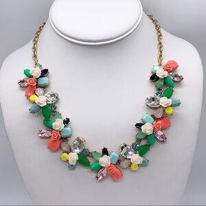 J. Crew Rose Garden Gemstone Necklace
